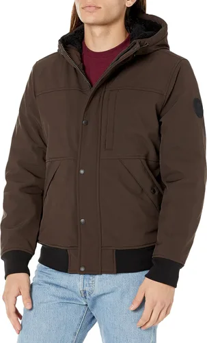 Miniatura 9 de Chaqueta para Hombre de Levi's, Bomber con Capucha y Forro de Sherpa Suave