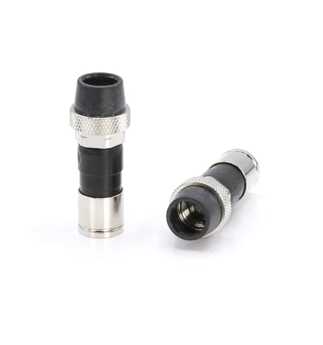 THE CIMPLE CO Conector de compresión de cable coaxial - para cable coaxial RG6 - con junta tórica de sello meteorológico, funda de clima y agarre