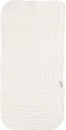 Miniatura 4 de Gerber Paños Eructadores Unisex de Muselina para Bebé, Paquete de 6, Vainilla, Tamaño Grande 20" x 10