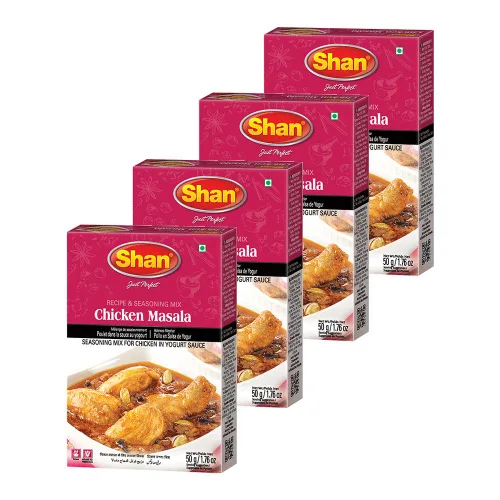 Miniatura 56 de Shan Korma Recipe and Seasoning Mix 1.76 oz (50g) - Spice Powder for Traditional Meat in Yogurt Sauce - Suitable for Vegetarians - Airtight Bag in a