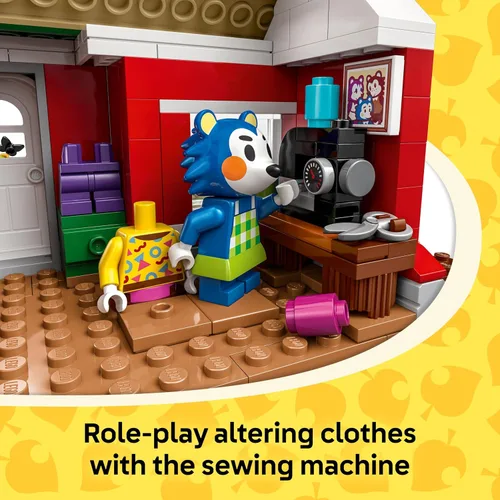 Miniatura 5 de LEGO Animal Crossing Tienda de Ropa de las Hermanas Able Juego de Construcción de Juguete - Figuras de Juguete y Juego de Animal Crossing