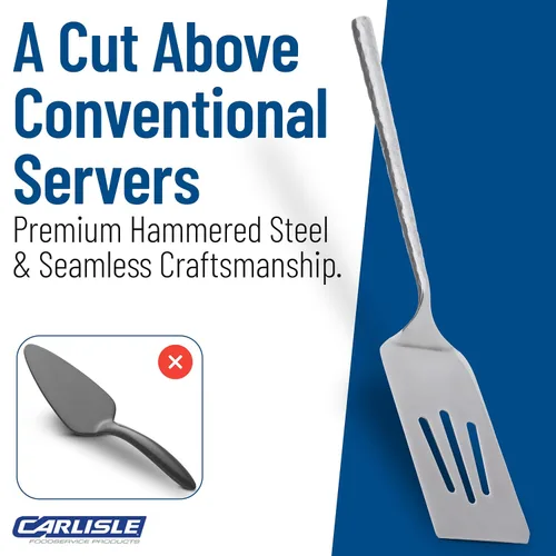 Miniatura 7 de Carlisle FoodService Products CFS 60204 - Servidor martillado de acero inoxidable, 12