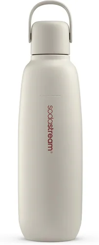 Miniatura 10 de sodastream Fizz & Go - Botella de bebidas carbonatadas de acero inoxidable de 0.9 L, con doble aislamiento, mantiene el calor o el frío durante 12