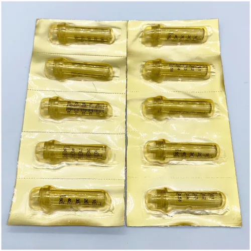 Miniatura 6 de Ampolla vacía desechable 10pcs 0.0 fl oz con piezas de repuesto de tapa de adaptador 1pc