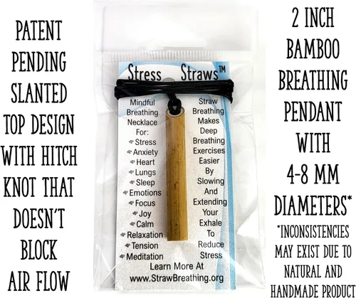 Miniatura 7 de Paquete de 40 collares de respiración consciente de Stress Straws versión al por mayor