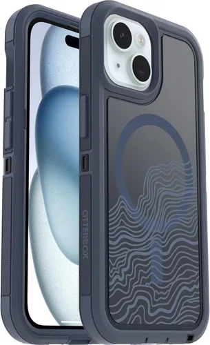 Miniatura 3 de OtterBox Defender Series XT - Funda para iPhone 15, 14, 13, iPhone 17e, 16e - Defender Series XT - MagSafe integrada - Resistente - Protección