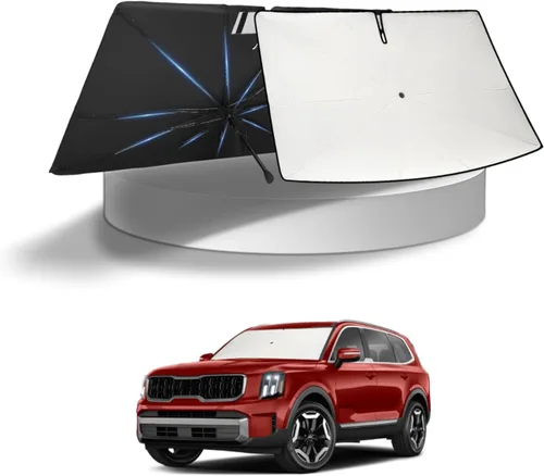 Miniatura 117 de KUST Parasol para parabrisas para Hyundai Tucson 2016-2021 (no para Tucson 2022), accesorios protectores solares de ventana, protector solar