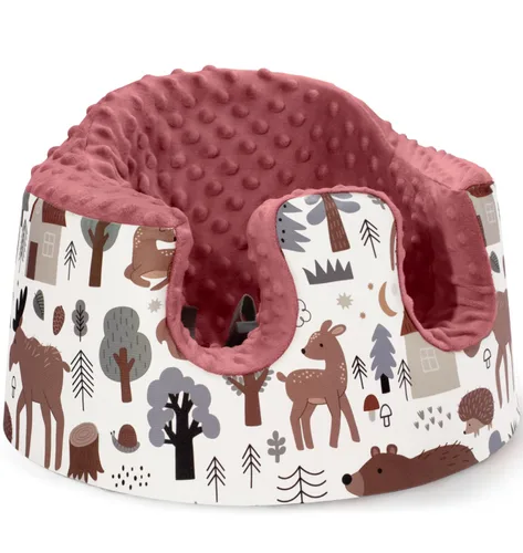 Miniatura 8 de Funda de asiento compatible con asiento Bumbo y Nuby, accesorios para asientos elevadores, funda suave y transpirable para bebé niña y niño, solo