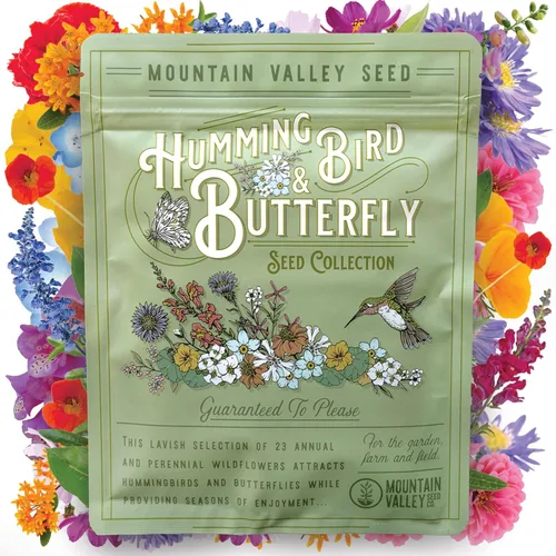 Miniatura 11 de Colección Wildflower Seeds - Más de 500,000 semillas a granel - 6 mezclas diferentes incluyendo colibrí y mariposa, Save The Monarchs, Save The