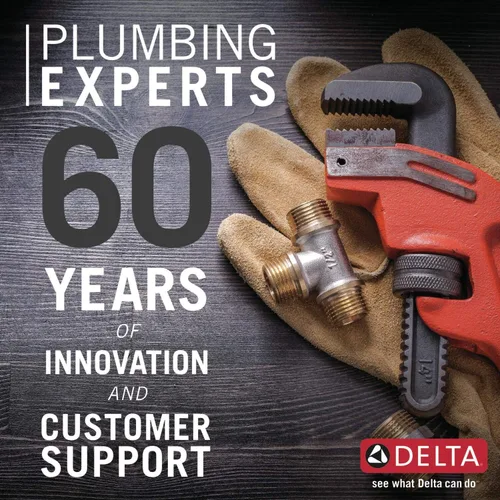 Miniatura 5 de Delta Faucet Trinsic Serie 17 Kit de ajuste integrado de válvula desviadora de 3 ajustes, kit de moldura de válvula de desviación dorada, kit