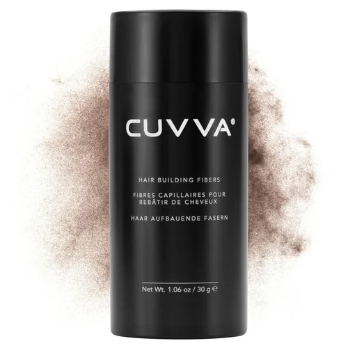Miniatura 19 de CUVVA Fibras para la construcción del cabello (1.06 oz). Rellena instantáneamente el cabello fino y adelgazante para crear un aspecto más grueso