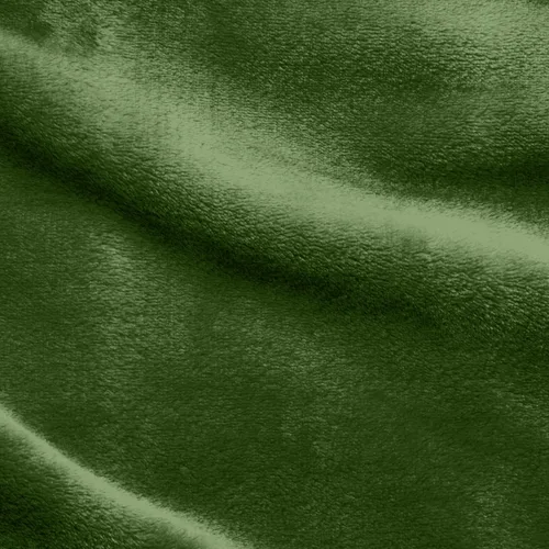 Miniatura 3 de Elegant Comfort Manta ultrasuave de microterciopelo de lujo, suave, mullida, tamaño matrimonial/queen, verde