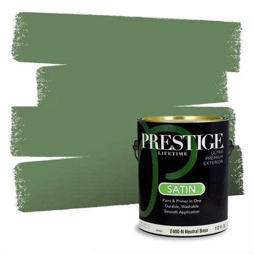Miniatura 633 de Prestige Paints - pintura de exterior y pintura de imprimación en una, E100-T-6006-10AVP