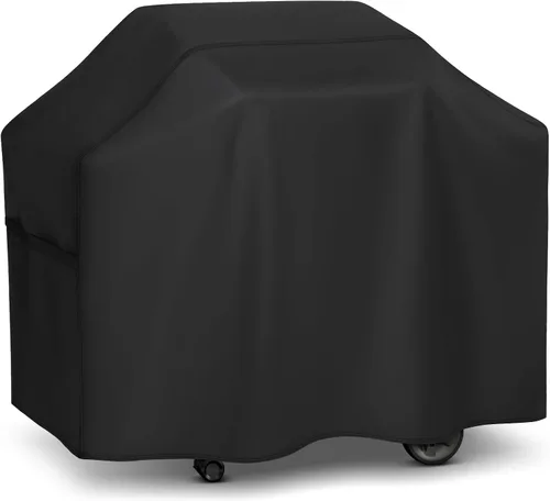 Miniatura 9 de Arcedo Funda de parrilla de 55 pulgadas para parrilla al aire libre, cubierta impermeable resistente a la decoloración, cubierta de parrilla de gas