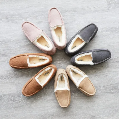 Miniatura 2 de Dearfoams Fireside - Mocasines de oveja para mujer