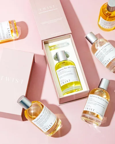 Miniatura 8 de Twist - Eau De Parfum Red Velvet No. 4, inspirado en Baccarat Rouge 540 de MFK, perfume de larga duración, sin parabenos, vegano, ingredientes
