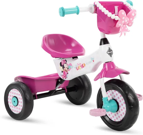 Miniatura 11 de Huffy Triciciclo de Disney Frozen 2 para niñas, ideal para mayores de 3 años, Anna, Elsa y Olaf, contenedores de almacenamiento para aperitivos