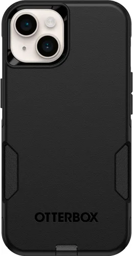 Miniatura 2 de OtterBox Funda de la serie Commuter para iPhone 14 y iPhone 13 (solamente), color negro, delgada y resistente, apta para bolsillo, con protección