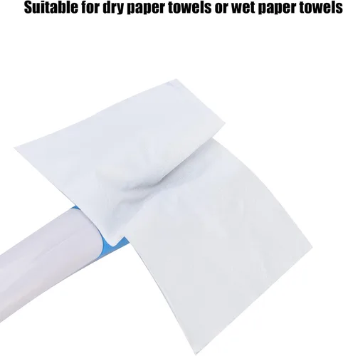 Miniatura 8 de Ayudas de inodoro plegables para limpiar, papel de limpiaparabrisas Reach Comfort, soporte para glúteos, limpiaparabrisas con gancho y agarre