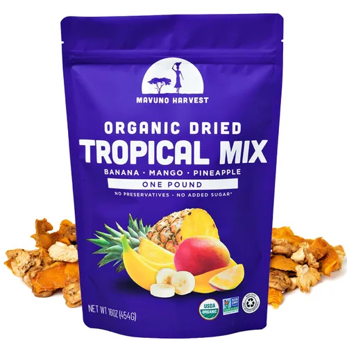 Miniatura 11 de Mavuno Harvest - Fruta seca 100% orgánica, 6 paquetes de 2 onzas de Jaca