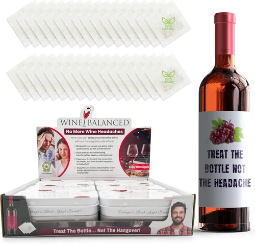 Miniatura 7 de Norway's Secret - Filtro de vino Ganador del triple premio No se necesitan más gotas de vino o varitas Eliminador de sulfito e histamina