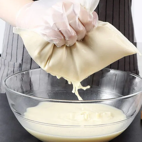 Miniatura 5 de Bolsa de leche de nueces para colar, bolsa de colador fina reutilizable sin BPA, bolsa de estopilla sin blanquear, filtro de yogur, filtro de jugo