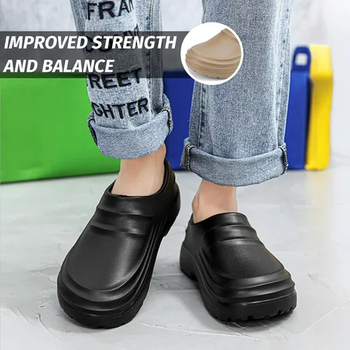 Miniatura 3 de Armadillo Chef Shoes for Men - Slip Resistant, Lightweight & Waterproof Garden Clogs for Women, Ideal Work Shoes for Kitchens