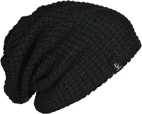 Miniatura 17 de FORBUSITE - Gorro holgado de punto para hombre, de gran tamaño, para verano e invierno B08