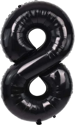 Miniatura 51 de Globos de números de 40 pulgadas del 0 al 9 dorados grandes del número 0, globos digitales para suministros de decoración de celebración de fiesta