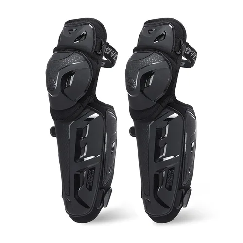 Scoyco Rodilleras y espinilleras para motocicleta para hombres - Equipo de protección CE Nivel 1 con diseño de flexibilidad de rodilla de 45°-180° y