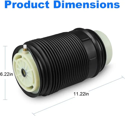 Miniatura 5 de JDMON Amortiguador de bolsa de suspensión con resorte de aire trasero izquierdo compatible con Mercedes Benz CLS350 CLS400 CLS500 CLS550 CLS63 AMG
