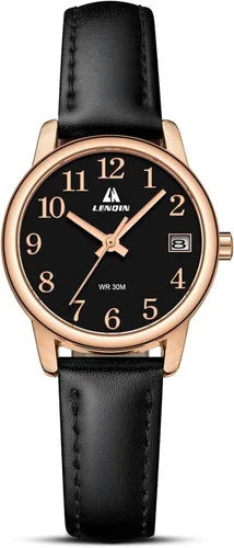 Miniatura 9 de LN LENQIN Reloj de mujer, analógico de cuarzo, impermeable, relojes de señora para mujer, fáciles de leer, relojes de pulsera para mujer con correa