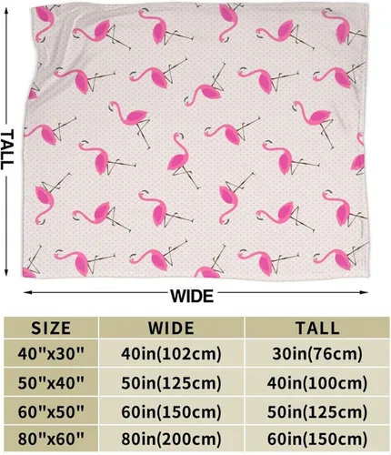 Miniatura 3 de Manta de bebé de flamencos rosados, ultra suave, para todas las estaciones, cálida, ligera, acogedora manta de felpa para el hogar, dormitorio