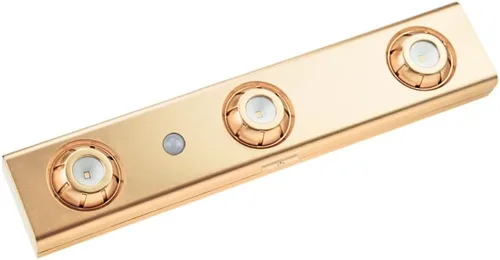 Miniatura 11 de LUXSWAY Luz LED para debajo del gabinete con control remoto, luces que cambian de color accionadas a pilas con temporizador, barra de luz regulable