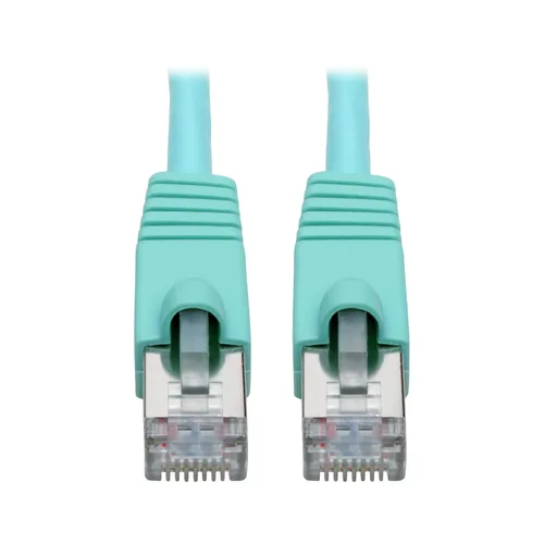 Miniatura 37 de Tripp Lite Cable Ethernet Cat6a 10G, cable de conexión de red STP moldeado sin enganches (RJ45 M/M), negro, 35 pies/34.8 ft, garantía