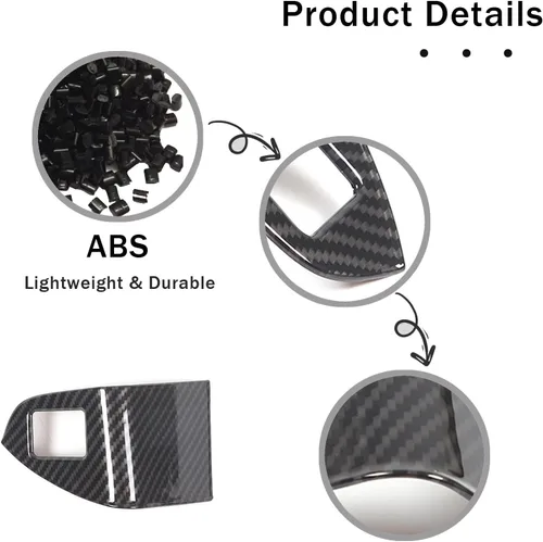 Miniatura 6 de Marco de botón de interruptor de tapa de depósito de combustible para Honda Pilot 2016-2022/Ridgeline 2017-2023/Passport 2019-2023, accesorios