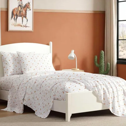 Miniatura 40 de Wrangler - Juego de sábanas tamaño Queen, ropa de cama ultrasuave y ligera, ligera para comodidad durante todo el año, bolsillos profundos, sábanas
