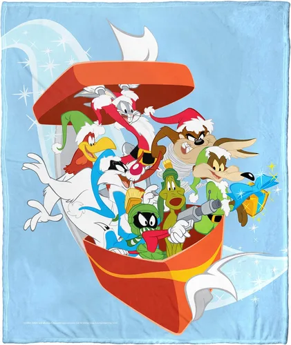 Miniatura 23 de Northwest Looney Tunes - Manta de seda táctil, 50 x 60 pulgadas, cuenco de cereales