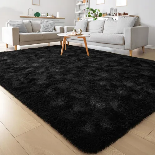 Miniatura 12 de Keeko Alfombras Esponjosas para Sala de Estar y Dormitorio, Alfombra Suave de Felpa para Junto a la Cama, Alfombra Grande Moderna para Interiores
