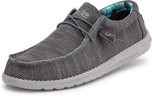 Hey Dude Wally Sox Funk - Zapatos tipo mocasín para hombre en varios colores y tallas, cómodos y ligeros