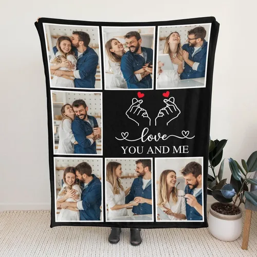 Miniatura 74 de Mantas personalizadas con foto, manta de fotos personalizada, mantas personalizadas con imagen, regalos personalizados para mujeres, hombres