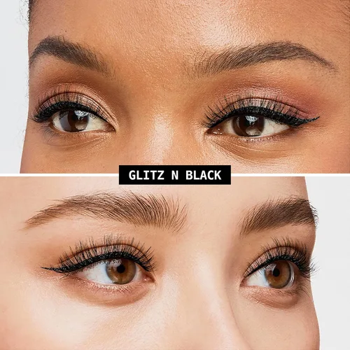 Miniatura 5 de Ruby Kisses Delineador de ojos Eye Bling Glitz N' Black