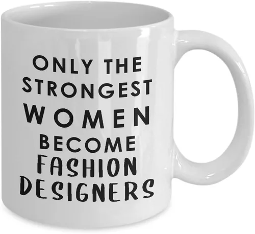 Miniatura 2 de Gifts for Female Fashion Designer Coffee Mug Tea Cup - Textile Artist Designing Clothing Stylist Industry Funny Cute Gag Appreciation Idea - Only