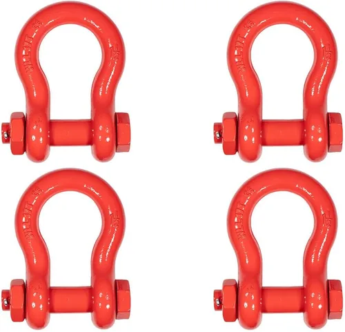 Miniatura 73 de Mytee Products - Grillete de anclaje forjado de 5/8" de acero al carbono con tornillo de aleación, 3.25 toneladas (6,500 libras) de capacidad de 20
