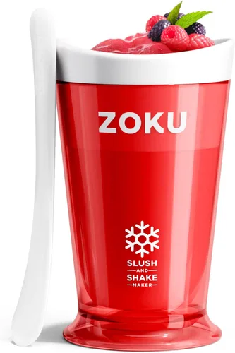 Miniatura 13 de Fábrica de batidos Zoku Slush y Shake Maker, color naranja, Casual, talla única , Azul
