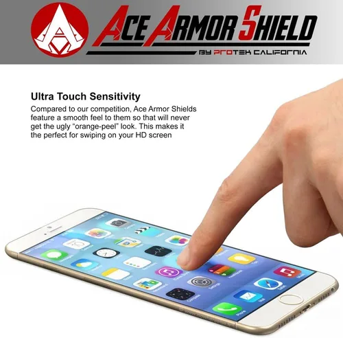Miniatura 5 de ACE Armadura resistente de roturas de escudo protector de visualización para la LEMFO Reloj Inteligente Bluetooth UU SmartWatch/Grado Militar/Alta