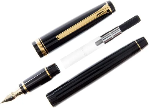 Miniatura 4 de Pilot Pluma estilográfica de colección Namiki Falcon, Negro/Dorado