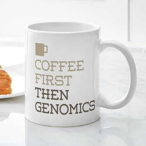 Miniatura 3 de CafePress Coffee Then Genomics Mugs 11 oz (325 ml) Ceramic Coffee Mug