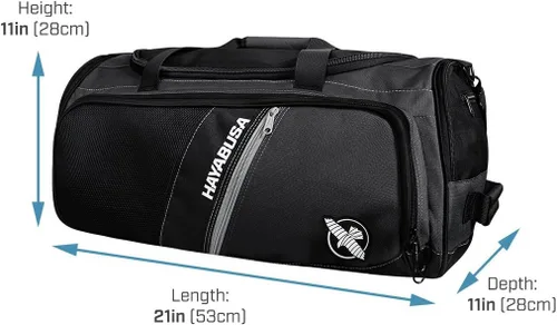Miniatura 7 de Hayabusa Ryoko Bolsa de lona - NegroGris, 50L