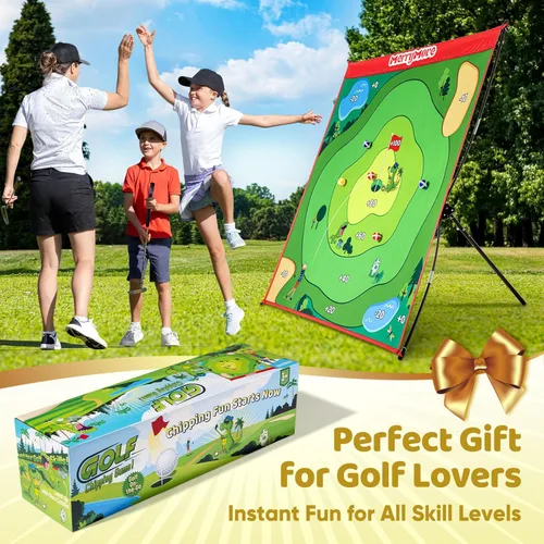 Miniatura 3 de Juego de astillado de golf: juegos de golf pegajosos portátiles para interiores y exteriores, divertidos juegos de golf para patio trasero familiar